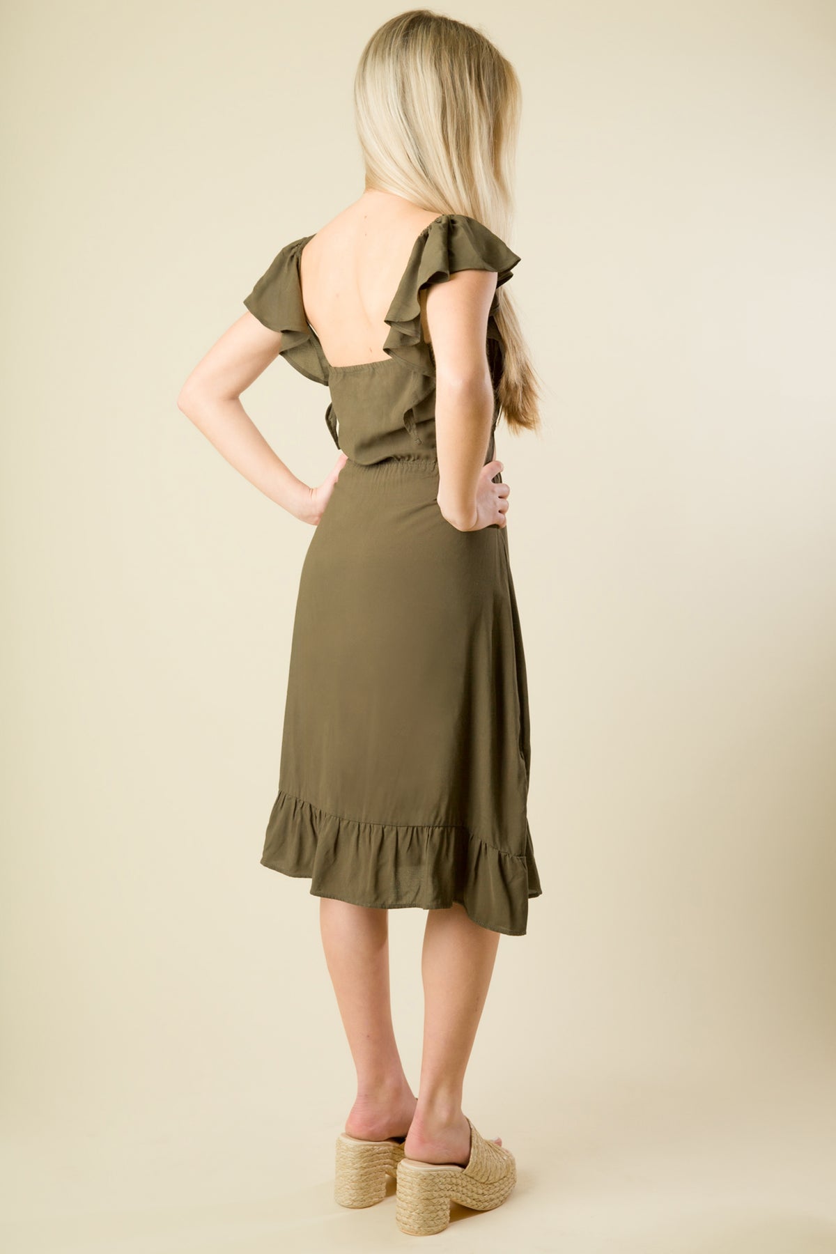 Cecilia Ruffle Dress