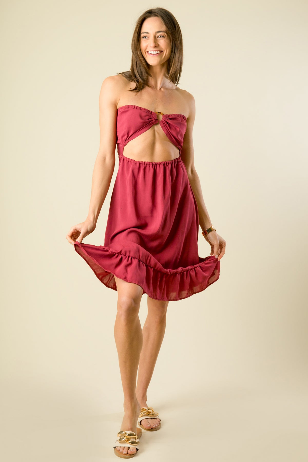 Cecilia Ruffle Dress