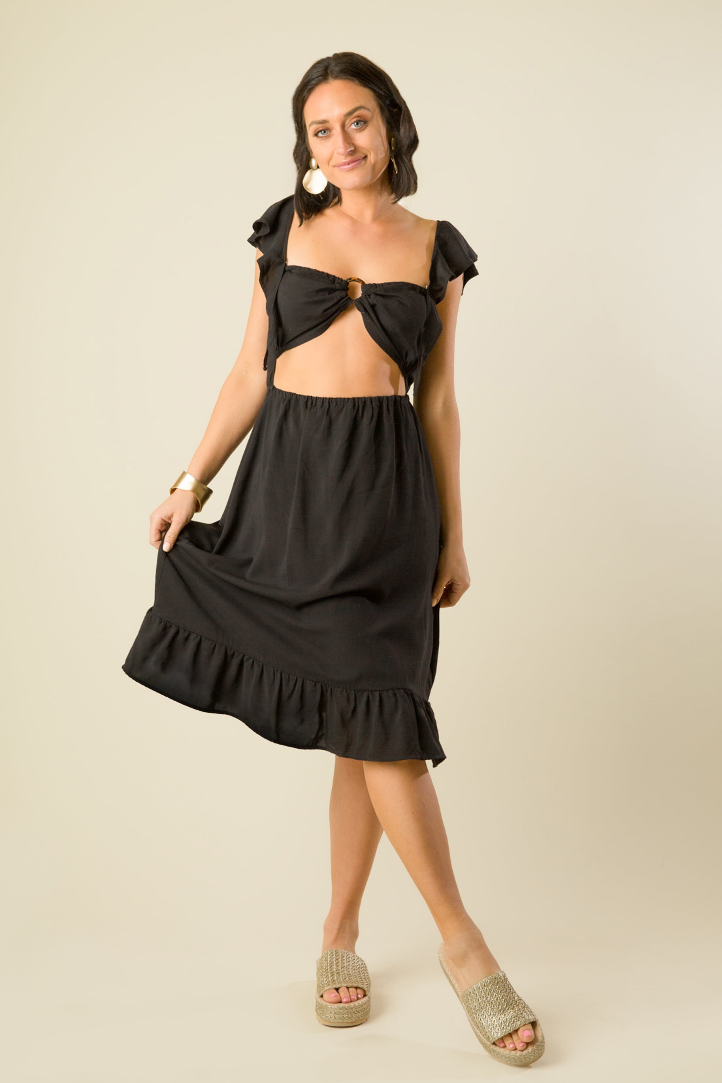 Cecilia Ruffle Dress