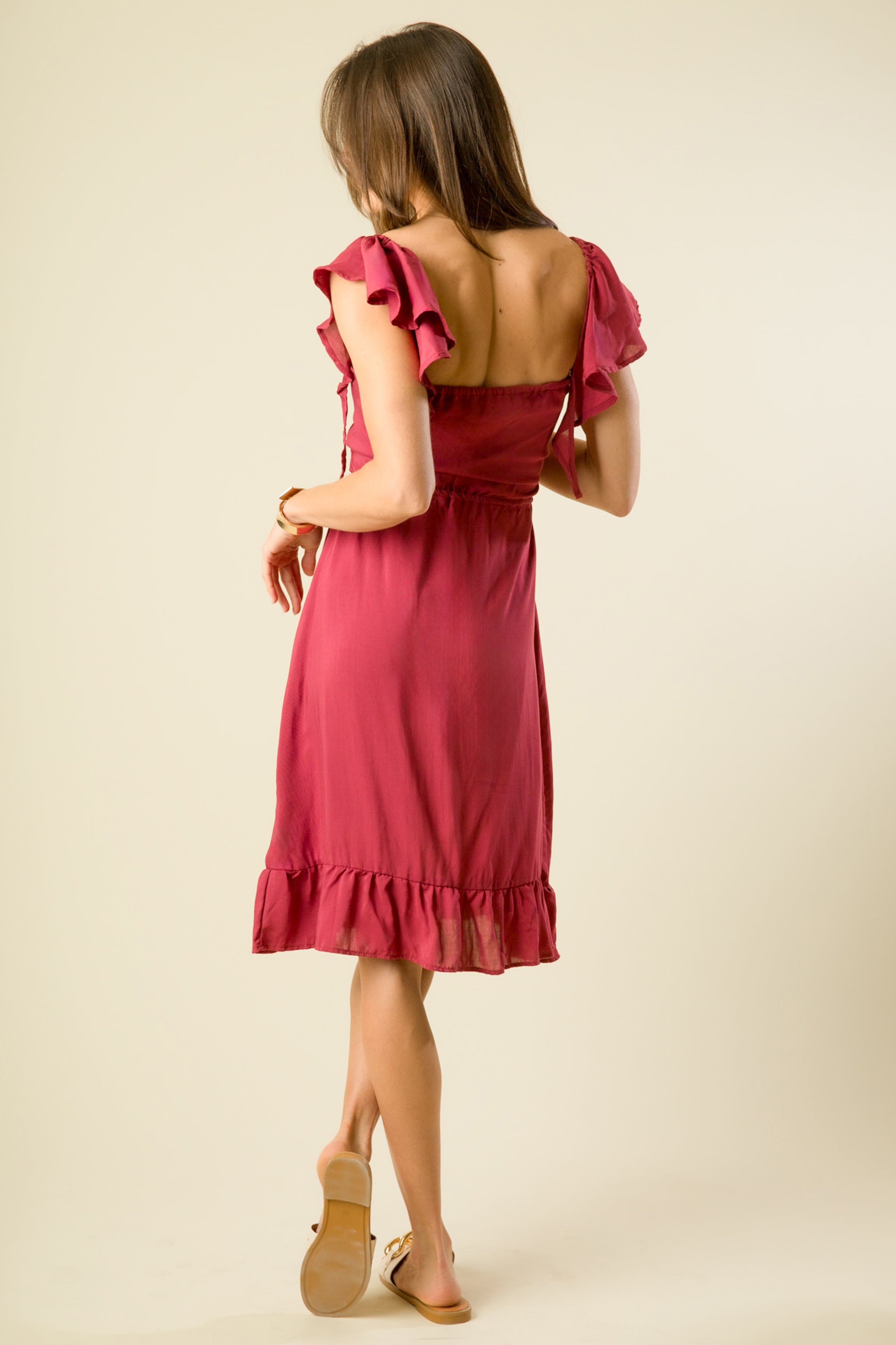Cecilia Ruffle Dress